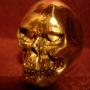 Closed Mouth Skull Ring-Large-14KGold